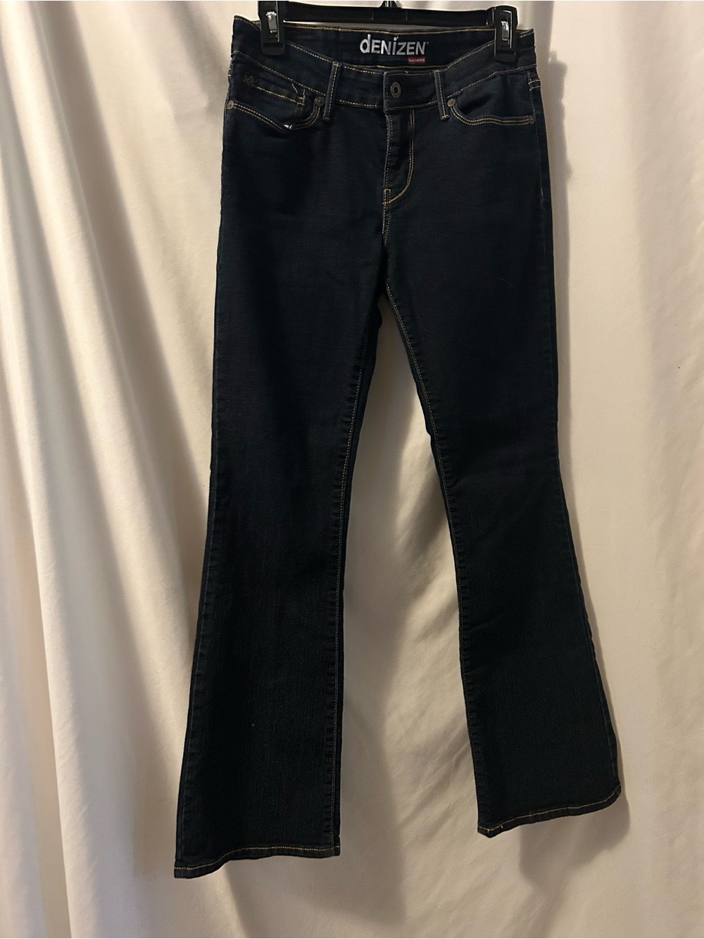 Levi's denizen Dark Blue Flared Women's Jeans